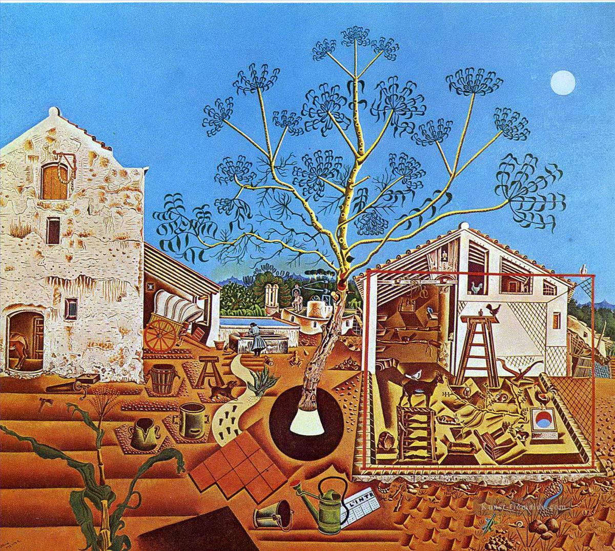 Die Farm Joan Miró Ölgemälde